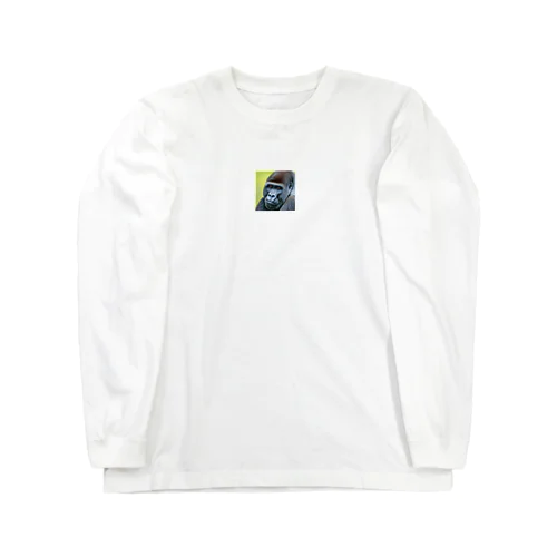 微笑むゴリラ Long Sleeve T-Shirt