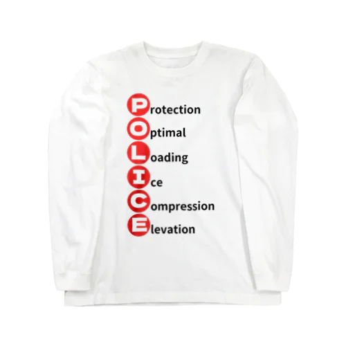 POLICE Long Sleeve T-Shirt