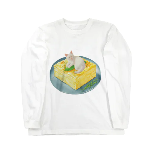 大根おろしになりきるねこ Long Sleeve T-Shirt