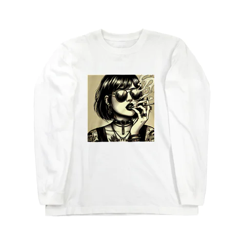 パンク女 Long Sleeve T-Shirt