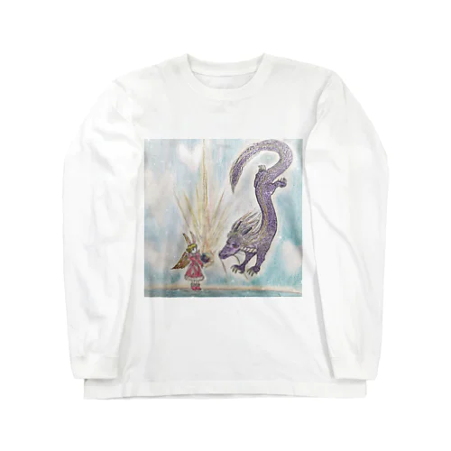 ラビ＆ドラゴン Long Sleeve T-Shirt