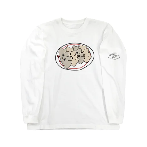 餃子ちゃんくん　整列 Long Sleeve T-Shirt