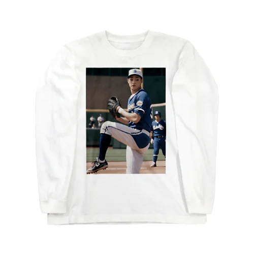 AI野球 Long Sleeve T-Shirt