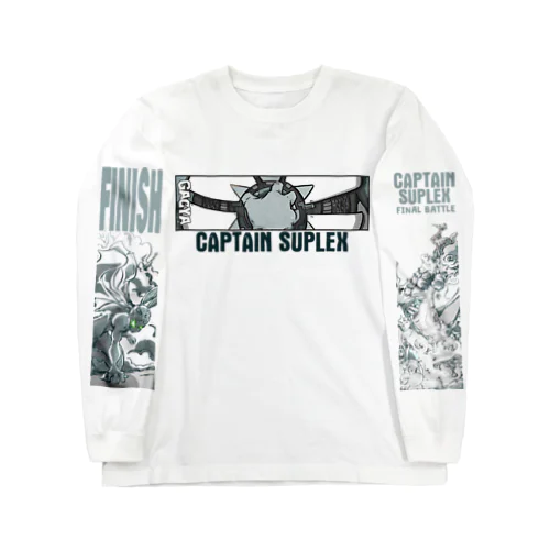 CAPTAIN SUPLEX コミック ロングスリーブTシャツ