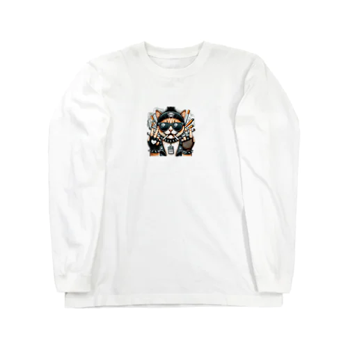 パンクなにゃんこ Long Sleeve T-Shirt