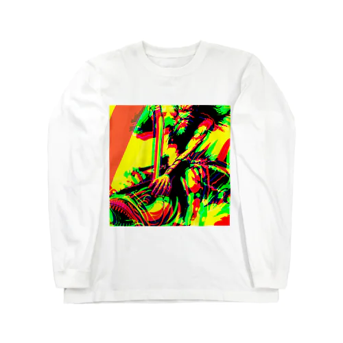 タケミカヅチの地震鯰退治 Long Sleeve T-Shirt