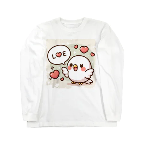 小鳥のラブちゃん Long Sleeve T-Shirt