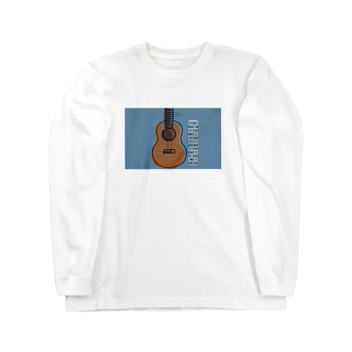 Ukulele Fretboard ロングスリーブTシャツ