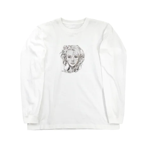 エロカッコイイ女性 Long Sleeve T-Shirt