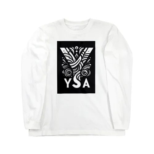 YA'sデザイン『YSAロゴ』 ロングスリーブTシャツ