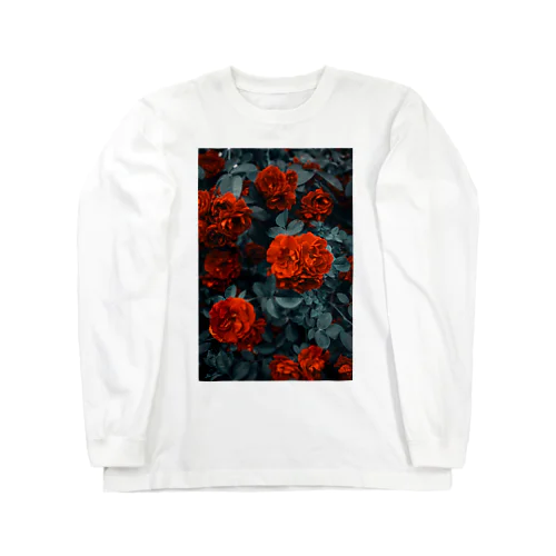 赤いバラ Long Sleeve T-Shirt