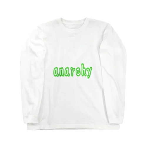 anarchy ロングスリーブTシャツ