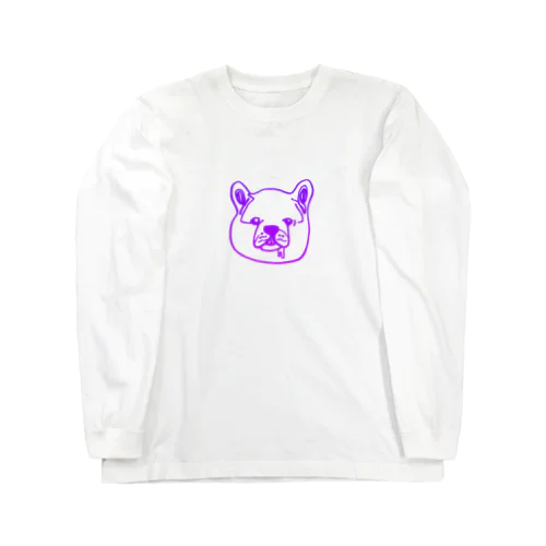 よだれdog ロングスリーブTシャツ