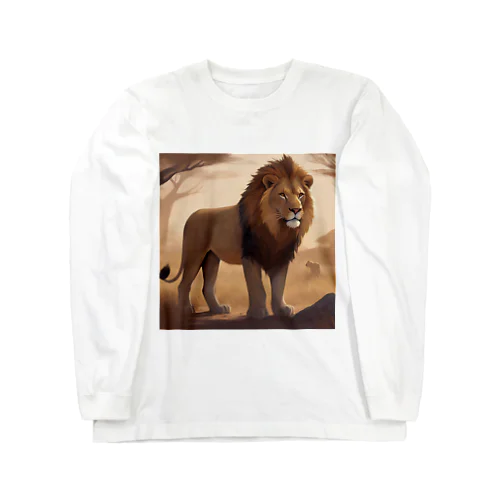 ライオン Long Sleeve T-Shirt