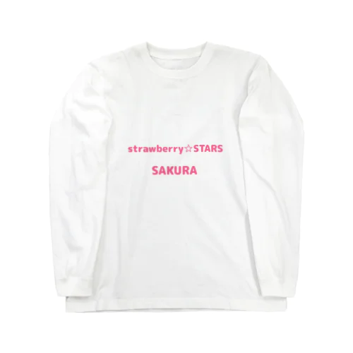 strawberry☆STARS＜SAKURA＞ ロングスリーブTシャツ