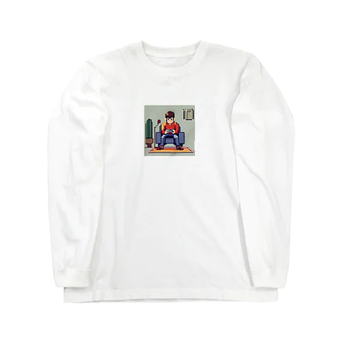 ゲームするロケットボーイ Long Sleeve T-Shirt