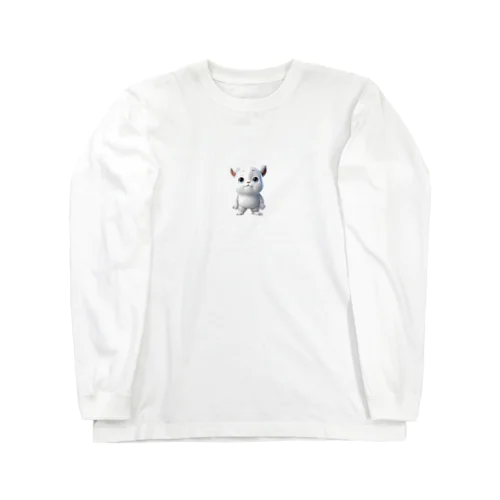 ブサカワ二頭身アニマル(背景無) Long Sleeve T-Shirt