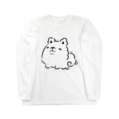 ふんわり犬 ロングスリーブTシャツ