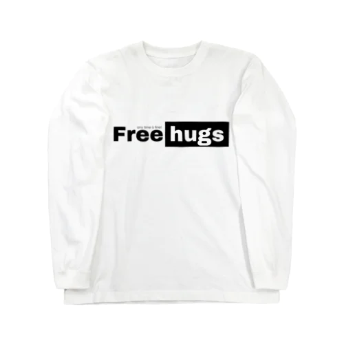 FREE HUGs T ロングスリーブTシャツ