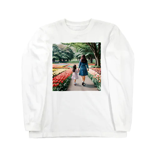 親子の温かさ Long Sleeve T-Shirt