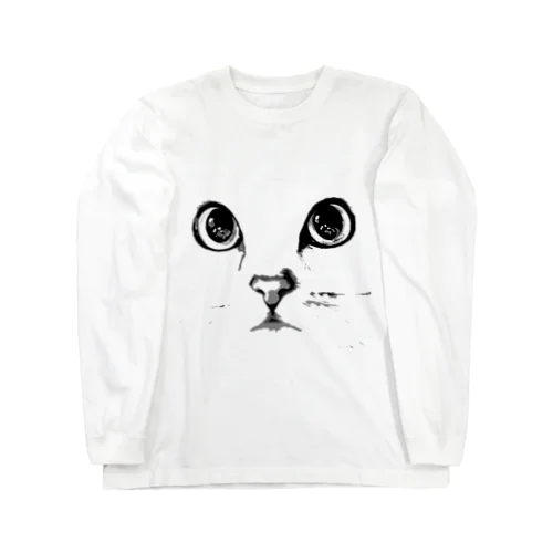 胴長にゃんこライム Long Sleeve T-Shirt