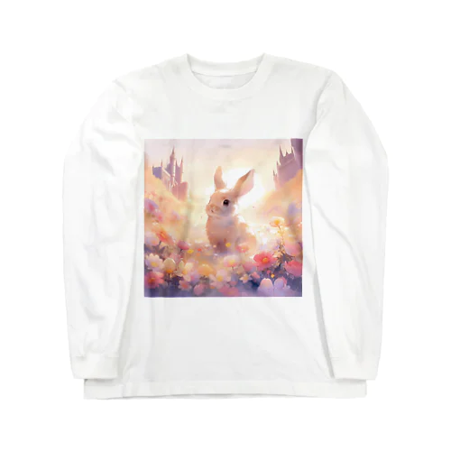 うさぎとお城｡.:*･ﾟ Long Sleeve T-Shirt