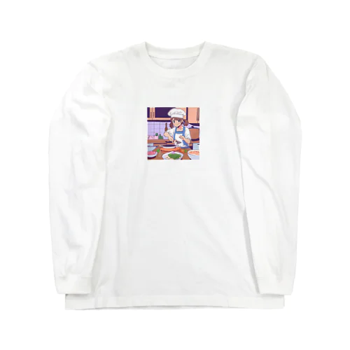 クッキングガール Long Sleeve T-Shirt