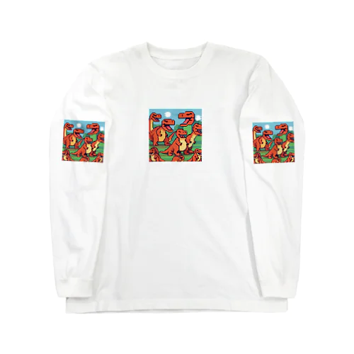 ティラノサウルス5 Long Sleeve T-Shirt