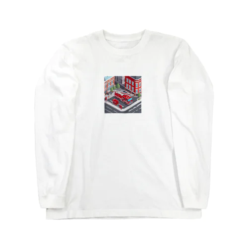 ダウンタウン・ファイアートラック Long Sleeve T-Shirt