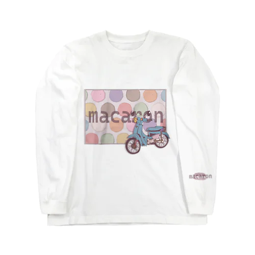 sweets cab / macaron ロングスリーブTシャツ