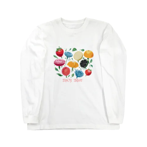 ファンシーフルーツフラワー Long Sleeve T-Shirt