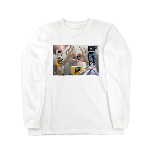 あらじる こんぶじめ つぶ貝 Long Sleeve T-Shirt