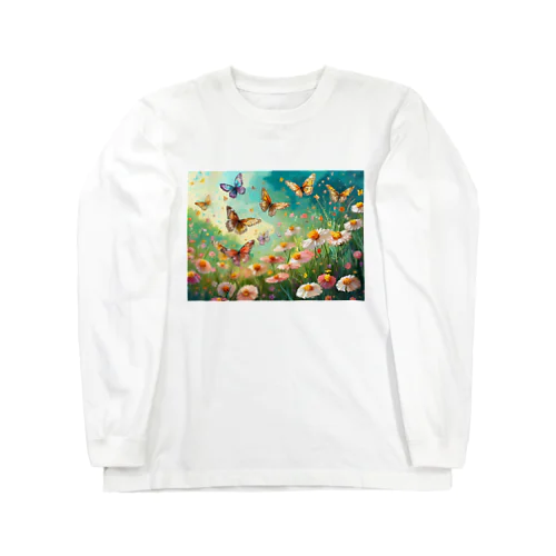 花とちょう Long Sleeve T-Shirt