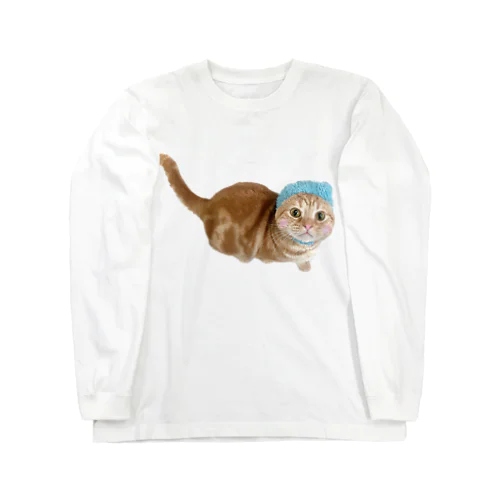 ねこもふ生活のちゃーぼー Long Sleeve T-Shirt