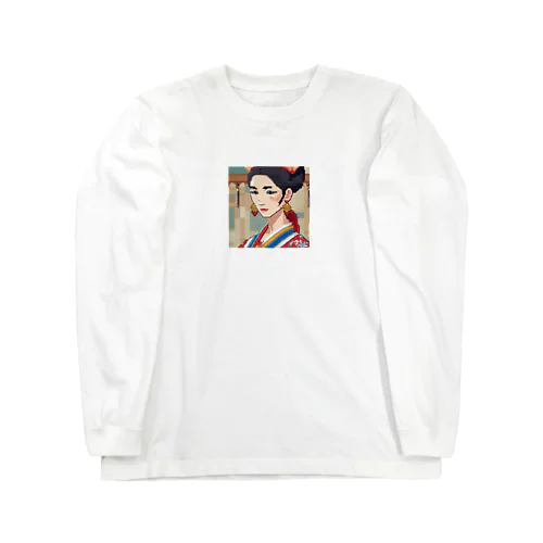 琉球伝説の美女 ロングスリーブTシャツ