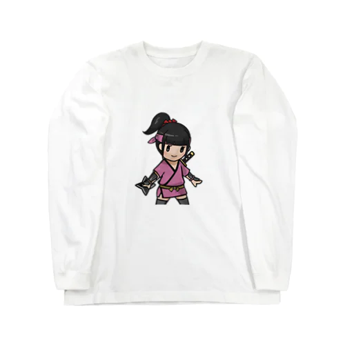 咲耶（クリプト忍者） Long Sleeve T-Shirt