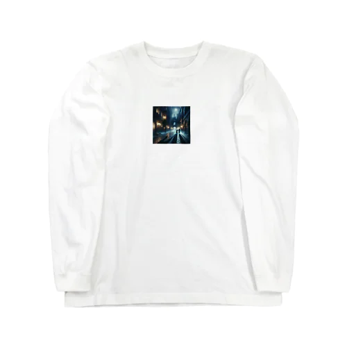 「影の中のウィスパー」 Long Sleeve T-Shirt