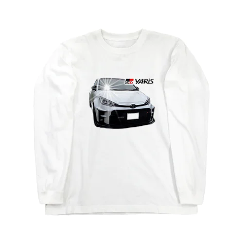 TOYOTA 　GRヤリスのプリントグッズ ロングスリーブTシャツ