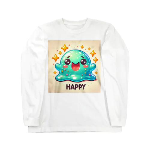 ハッピースライム Long Sleeve T-Shirt