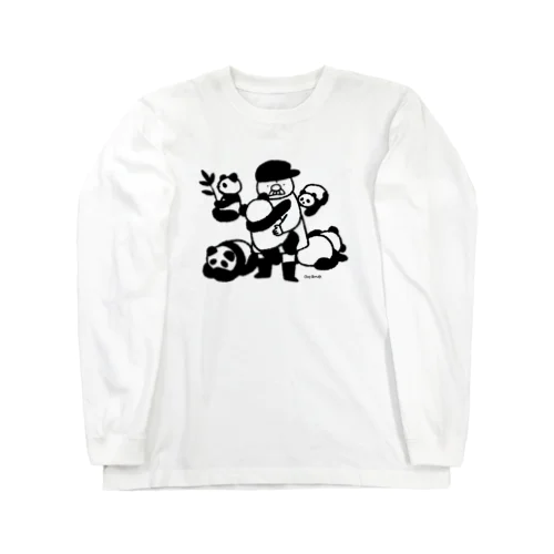 ポス夫とパンダ Long Sleeve T-Shirt