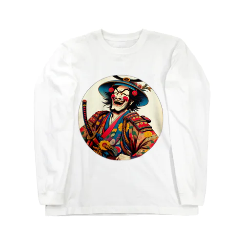 浮世絵 ド派手侍 Ukiyoe Flamboyant Samurai [UDS-DL-SR001-0006] Long Sleeve T-Shirt