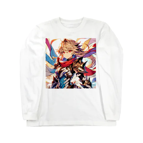 ヒーロー風なAI美女 Long Sleeve T-Shirt