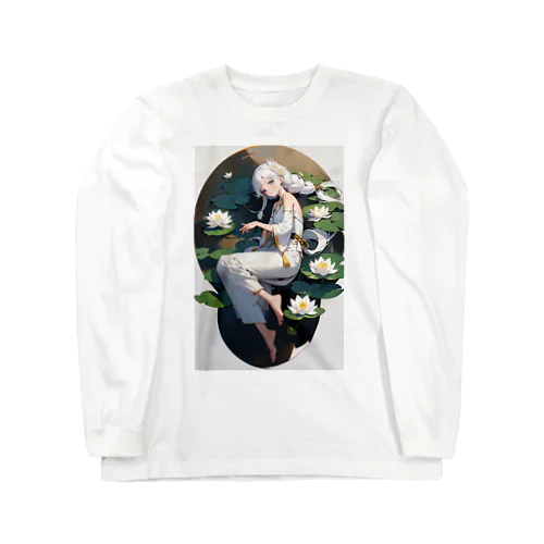 蓮花の少女 Long Sleeve T-Shirt