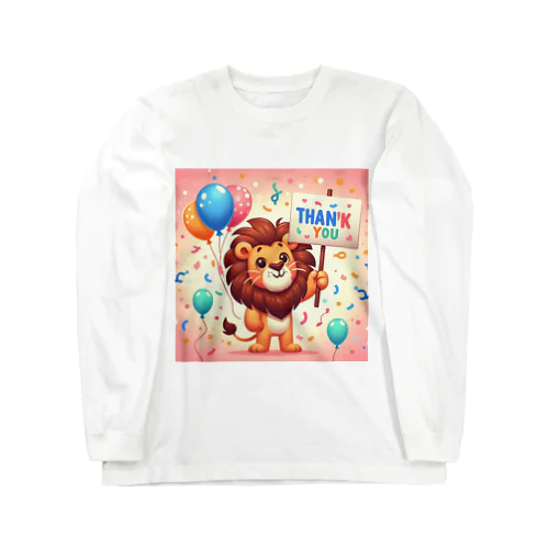 happy Lion Long Sleeve T-Shirt