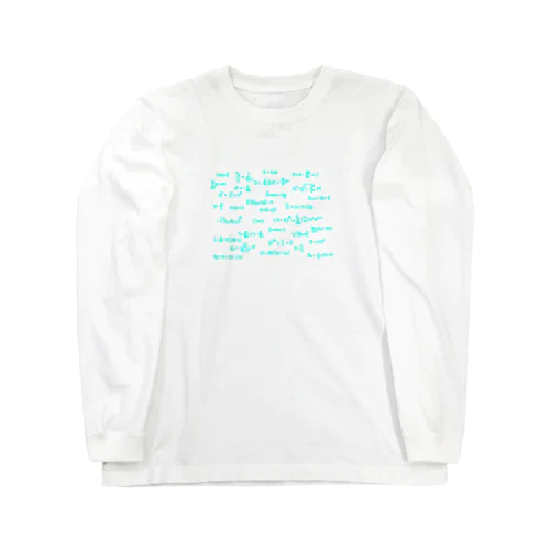 物理の数式 Long Sleeve T-Shirt