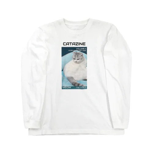 ある意味　猫中心 Long Sleeve T-Shirt