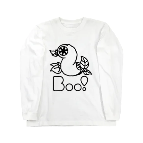 Boo!(モンゴリアンデスワーム) ロングスリーブTシャツ