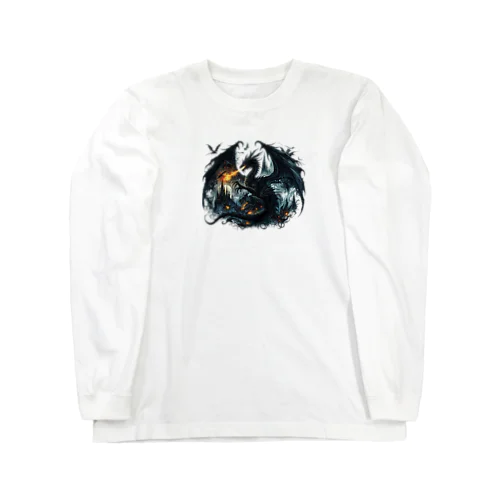 闇竜 Long Sleeve T-Shirt