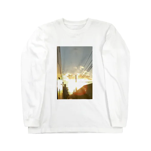 夕暮れの街角 Long Sleeve T-Shirt