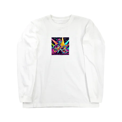 ドット絵ガイコツさん Long Sleeve T-Shirt